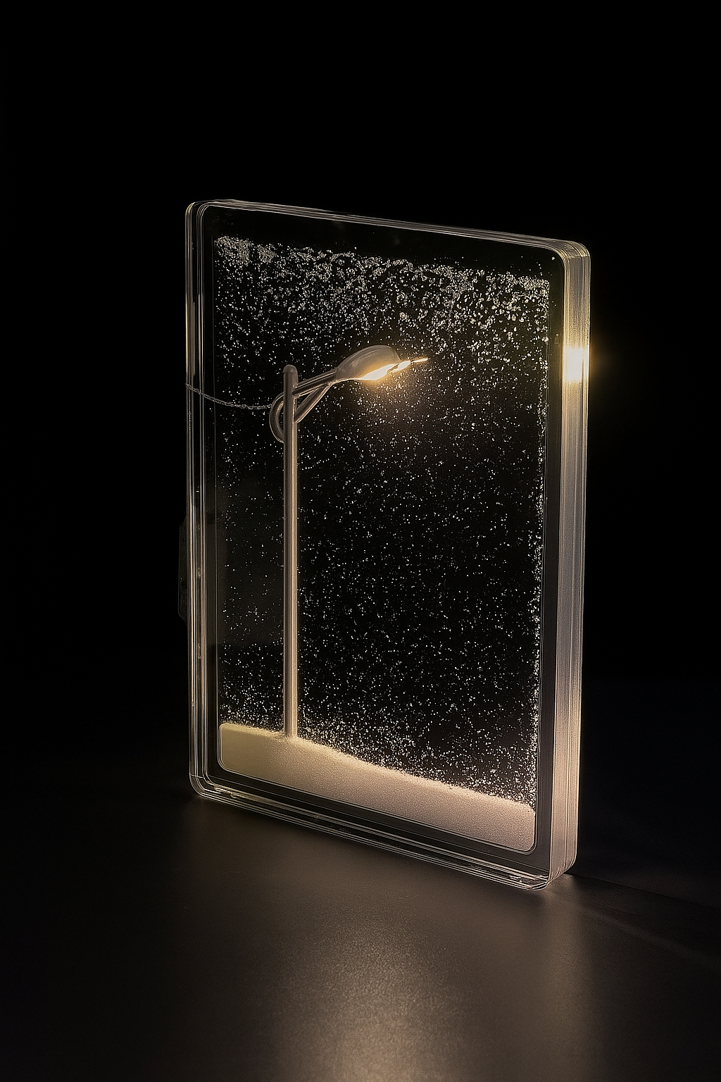 Snowy Night Lamp