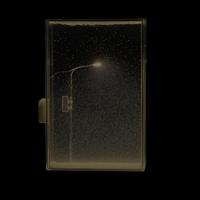 Snowy Night Lamp Post